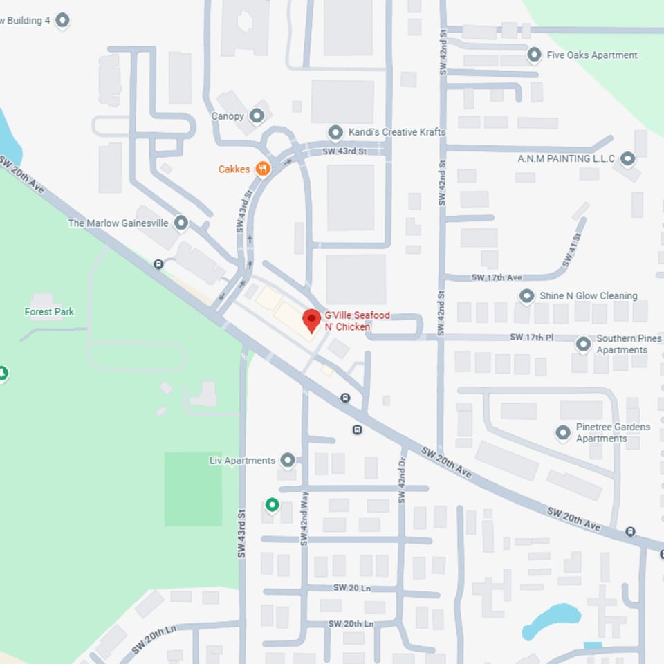 We’re Located in Gainesville, FL